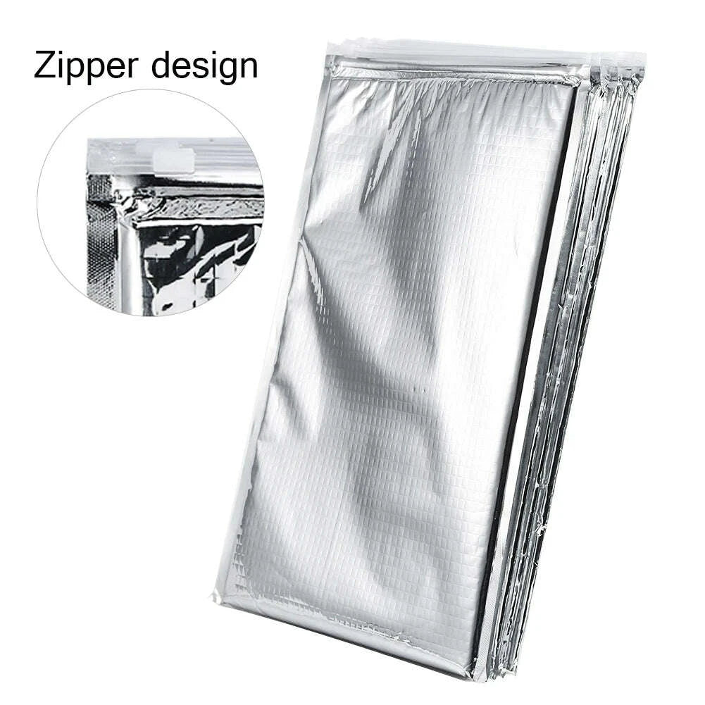 KIMLUD, Thermal Cooler Bag Insulated Food Storage Bag 3 Types /set Aluminum Foil Insulated Food Storage Bag Thermal Cooler Silver, KIMLUD Womens Clothes