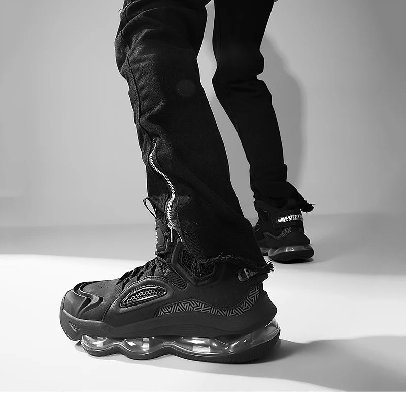 KIMLUD, Casual and trendy men's sports shoes Luxury designer style Autumn and Winter Outdoor high-quality shoes Comfortable Thick Bottom, KIMLUD Womens Clothes