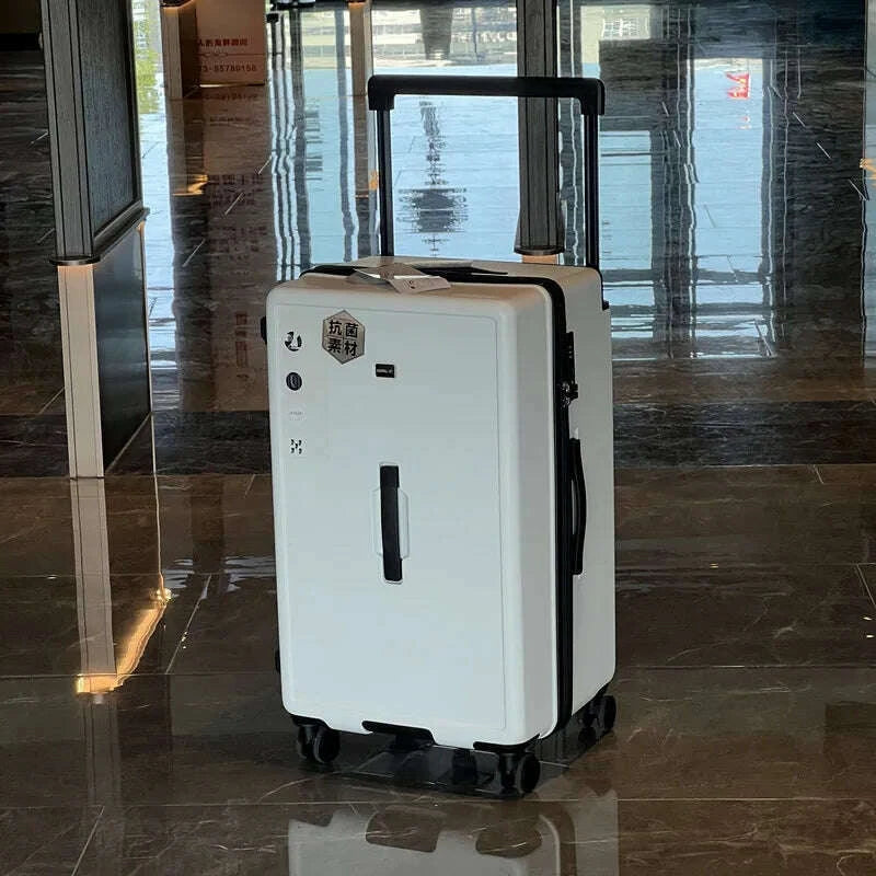 fashion-wide-handle-large-capacity-32inch-rolling-luggage-trunk-women-hardside-travel-suitcase-with-brake-wheelskimlud-womens-fashion-34614012