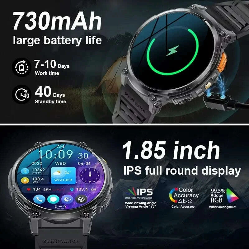 new-185-screen-outdoor-sport-smartwatch-men-heart-rate-flashlight-watch-730mah-battery-waterproof-wireless-call-smart-watchkimlud-womens-fashion-34606951