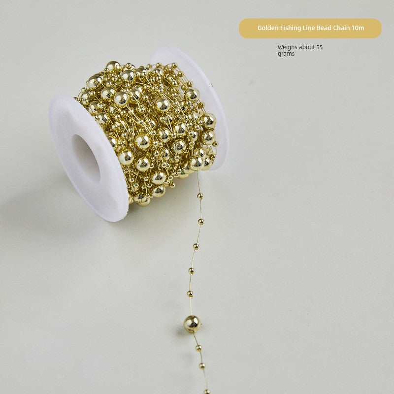 Christmas Tree Led Pendant Gilding Ribbon Christmas