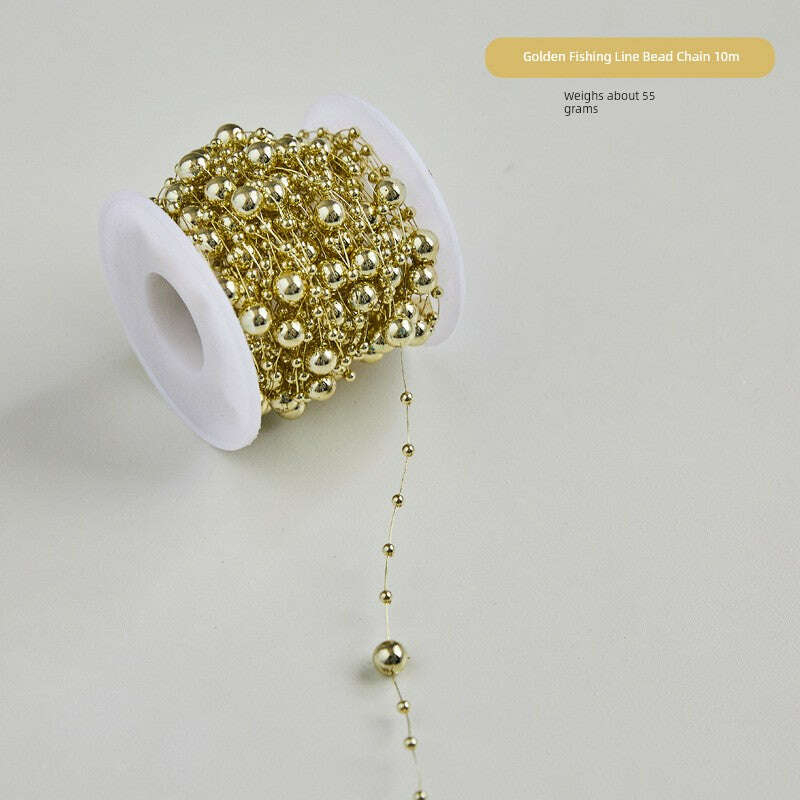 KIMLUD, Christmas Tree Led Pendant Gilding Ribbon Christmas, KIMLUD Womens Clothes
