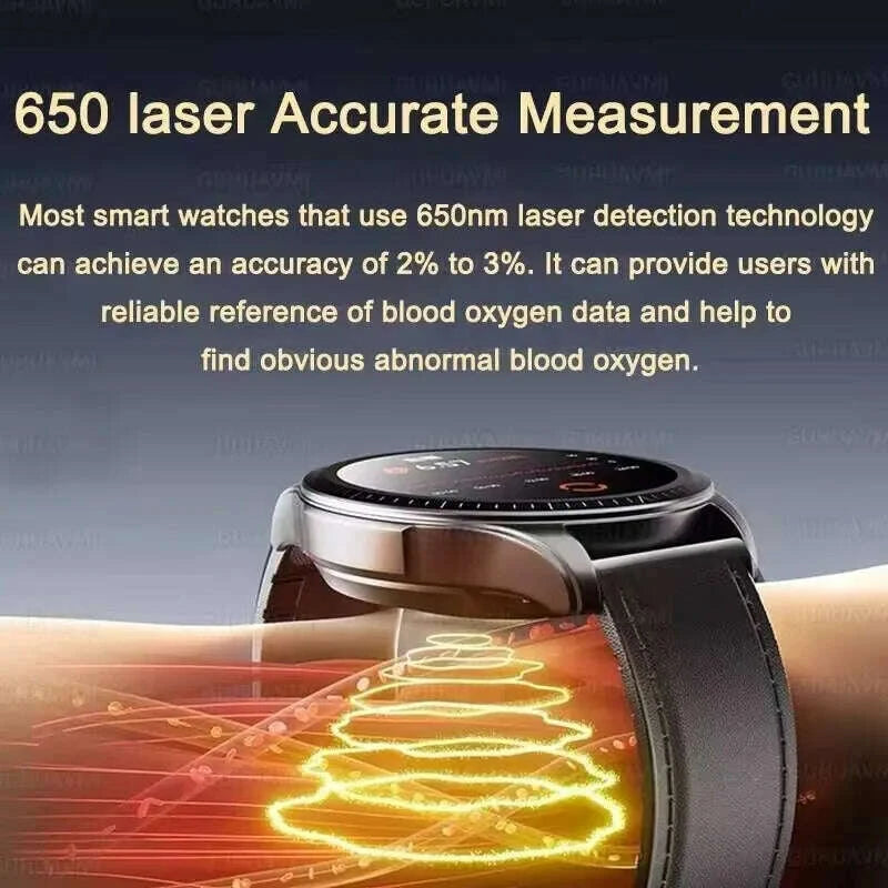 2025-new-for-huawei-ecgppg-laser-treatment-health-smart-watch-three-highs-clock-blood-pressure-heart-rate-men-hd-call-braceletkimlud-womens-fashion-34616034