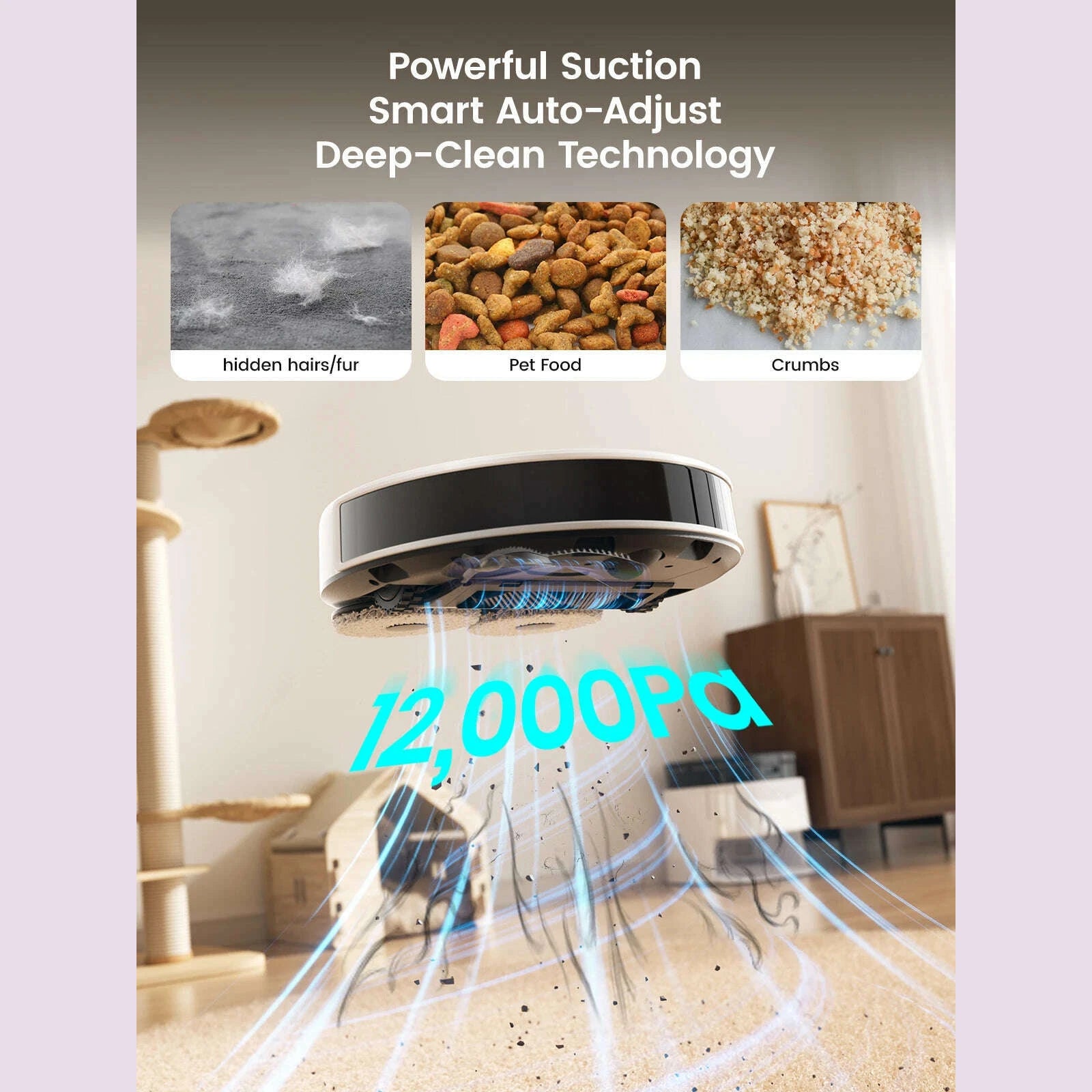 lefant-m3-m3l-robot-vacuum-cleaner-with-mapping-12000pa-suction-emptying-station-automatic-washing-and-drying-dtof-laserkimlud-womens-fashion-34607590