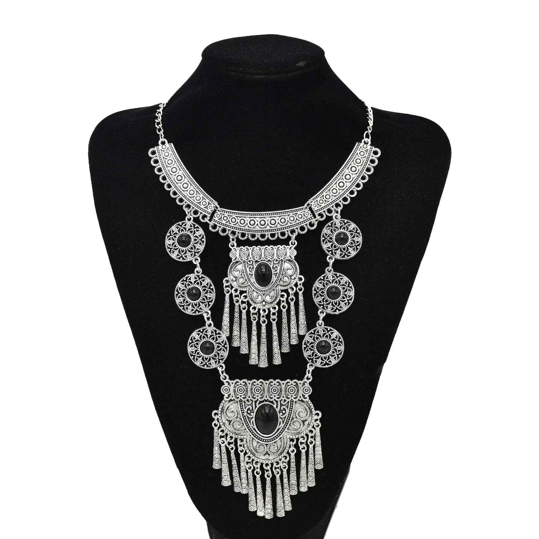 gypsy-boehmian-hippie-collar-necklaces-for-women-big-chunky-tibetan-silver-metal-necklace-festival-turkish-party-jewelry-giftkimludkimlud-35560347