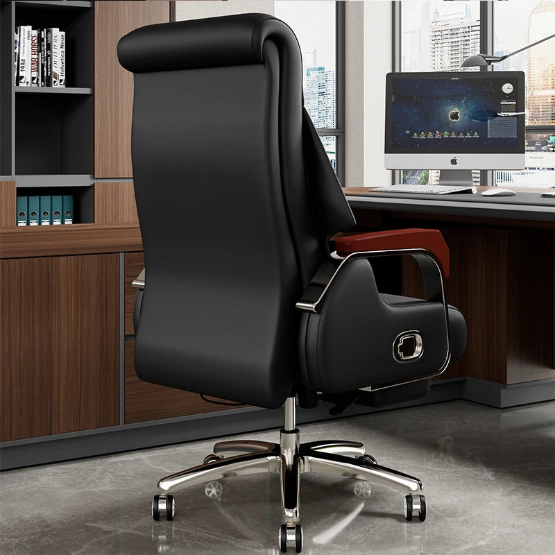 Lounge Ergonomic Office Chair Computer Desk Rolling Luxury Office Chair Arm Massage Cadeira De Escritorio Home Furniture