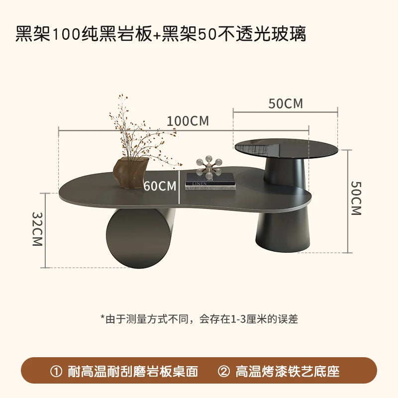 Wooden Side Table Modern Minimalist — Natural | KIMLUD