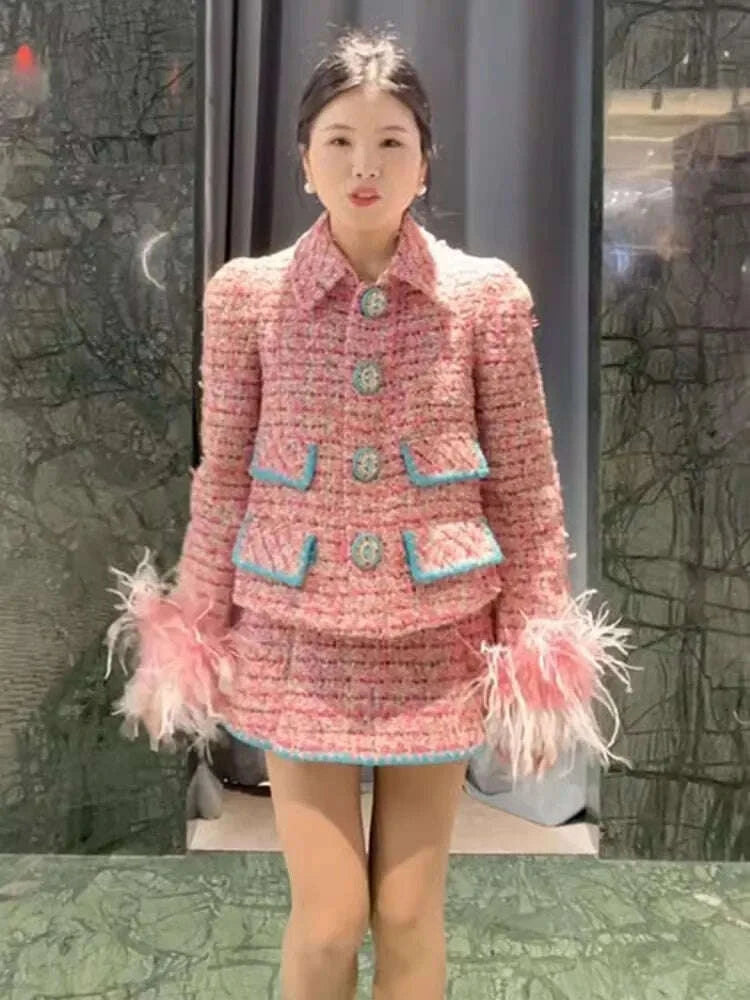 women-auutmn-winter-sweet-feather-single-breasted-tweed-short-jacket-high-waist-a-line-skirt-offce-ladies-fashion-two-piece-setkimlud-womens-clothes-35079822