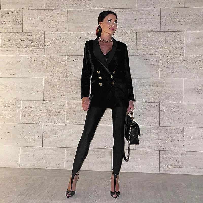 Tossy Black Sexy Leggings Women's Pants Solid Commute Wrap Skinny Autumn 2025 New High Waist Trousers Patchwork Female Pants