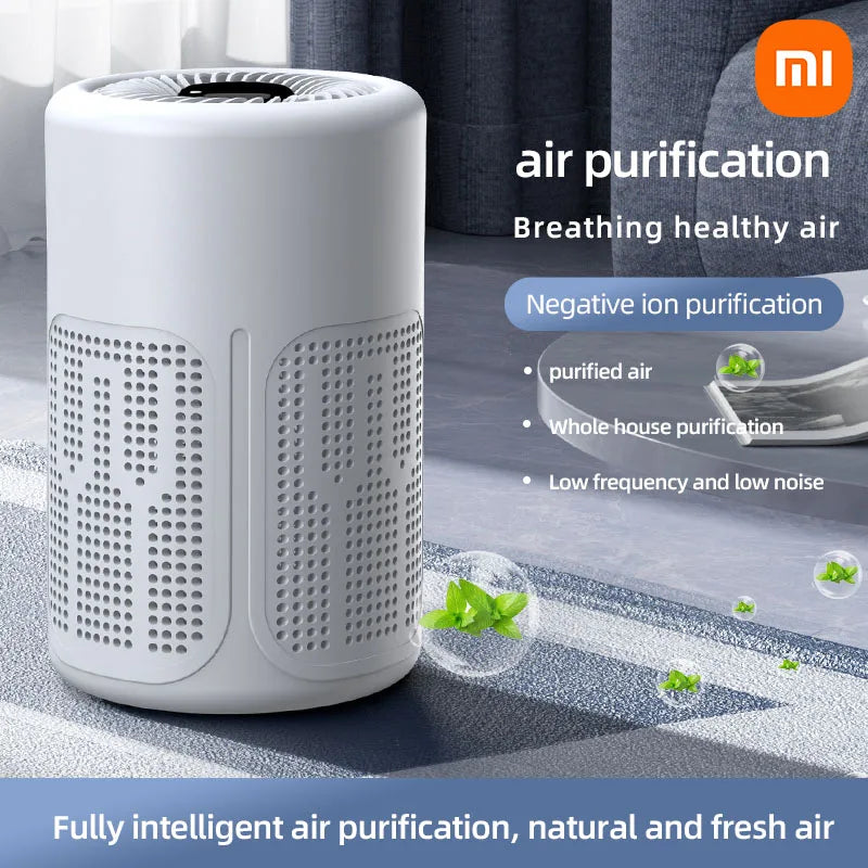 Xiaomi Mini Desktop Air Purifier HEPA Filter Air Purifier Eliminates Formaldehyde Odors Smoke And Dust Particles Deodorizing New