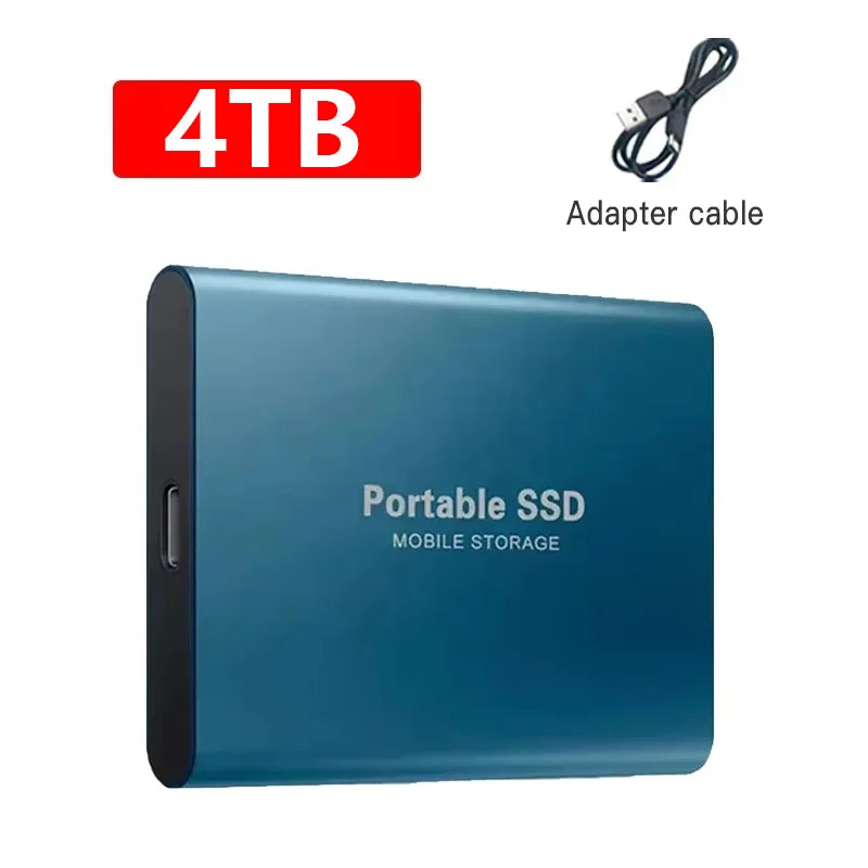 Portable External Hard Drive 1TB 2TB High-Speed SSD Fast Transfer Mini Solid Hard Disk Storage for Laptop Desktop MAC 2025 New