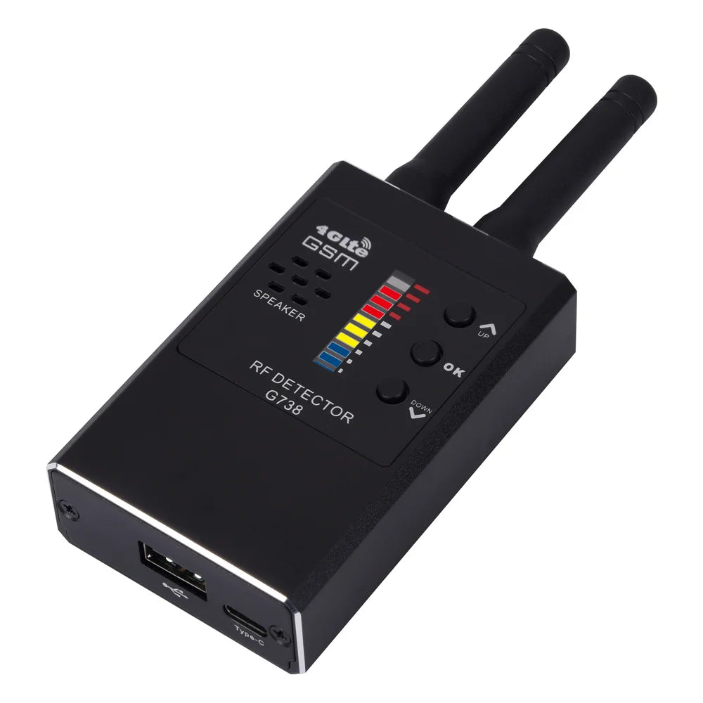 Military Grade RF Signal Detector — Black | KIMLUD
