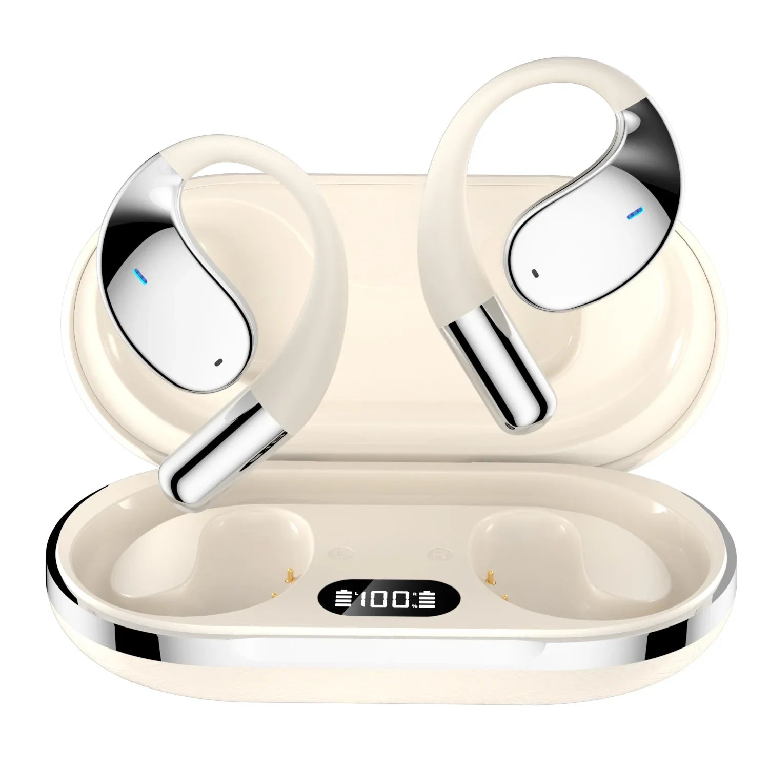 Wireless Translation Earbuds HiFi Bass ENC Noise Reduction — Black | KIMLUD