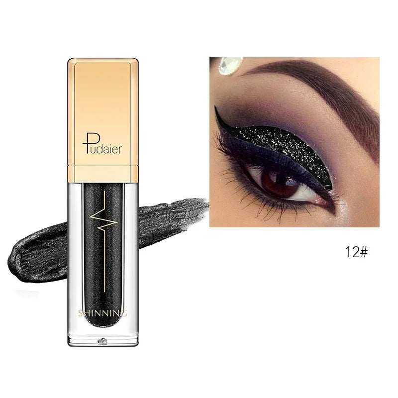 Liquid Eyeshadow – Waterproof – Gel – Purple Gold Metallic | KIMLUD