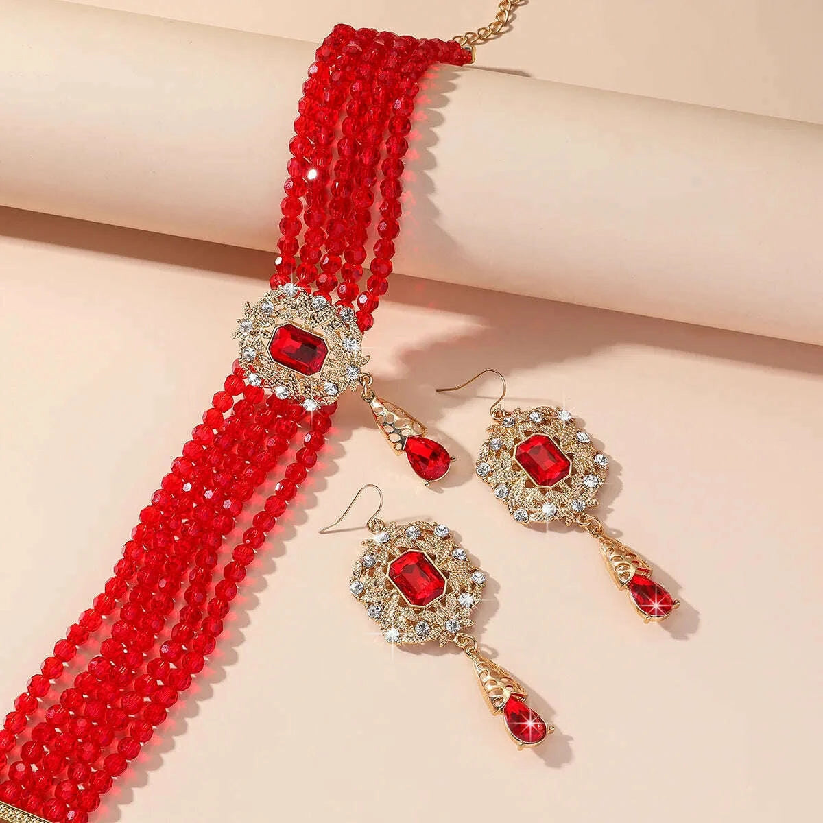 fyuan-multilayer-green-red-blue-black-crystal-necklace-geometric-hollow-alloy-earrings-for-women-weddings-banquet-jewelry-setskimlud-womens-fashion-34624250