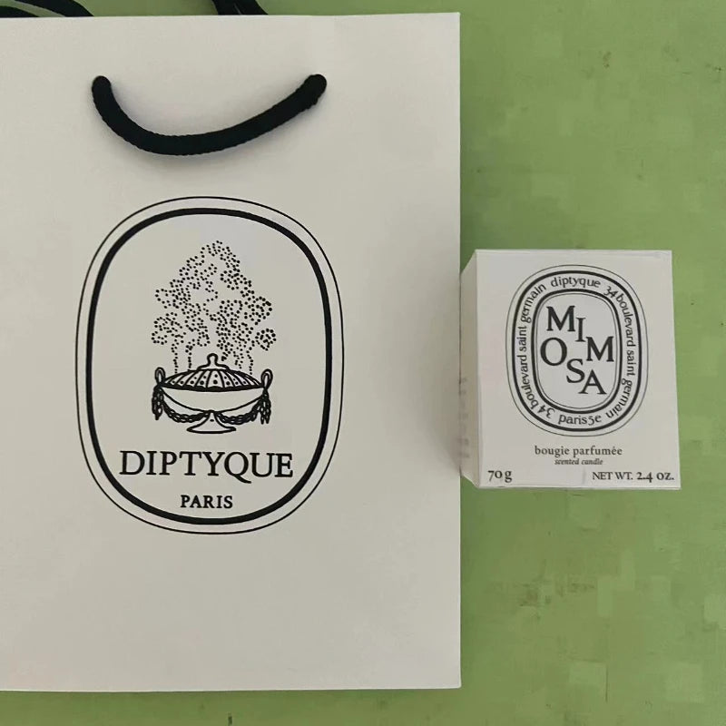 70g Classic Baies Aromatherapy Candle Natural Plant Essential Oil Mini Amber Scented Candle Home Fragrance Decor Christmas Gift