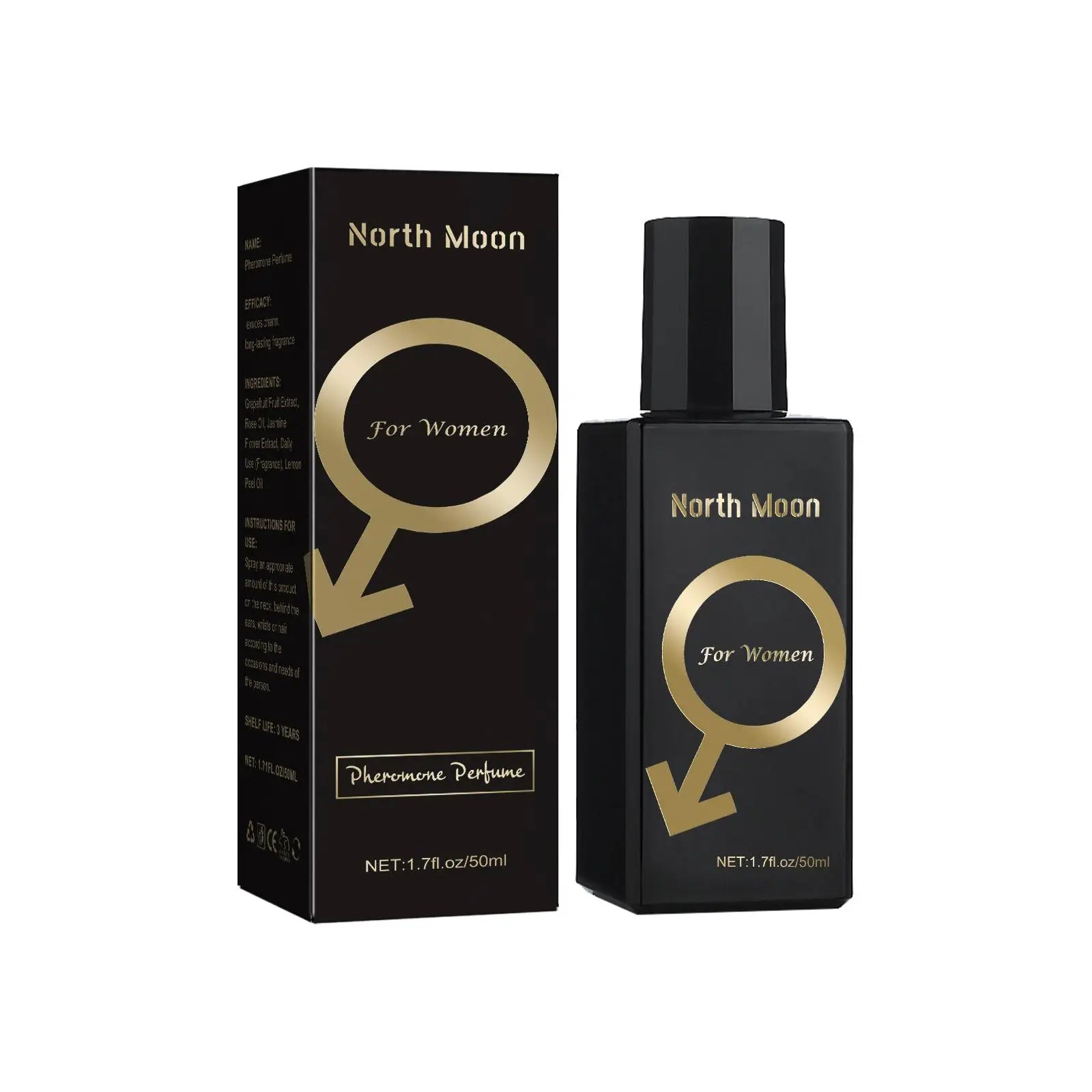 Unisex Pheromone Perfume For Attraction — Gold | KIMLUD