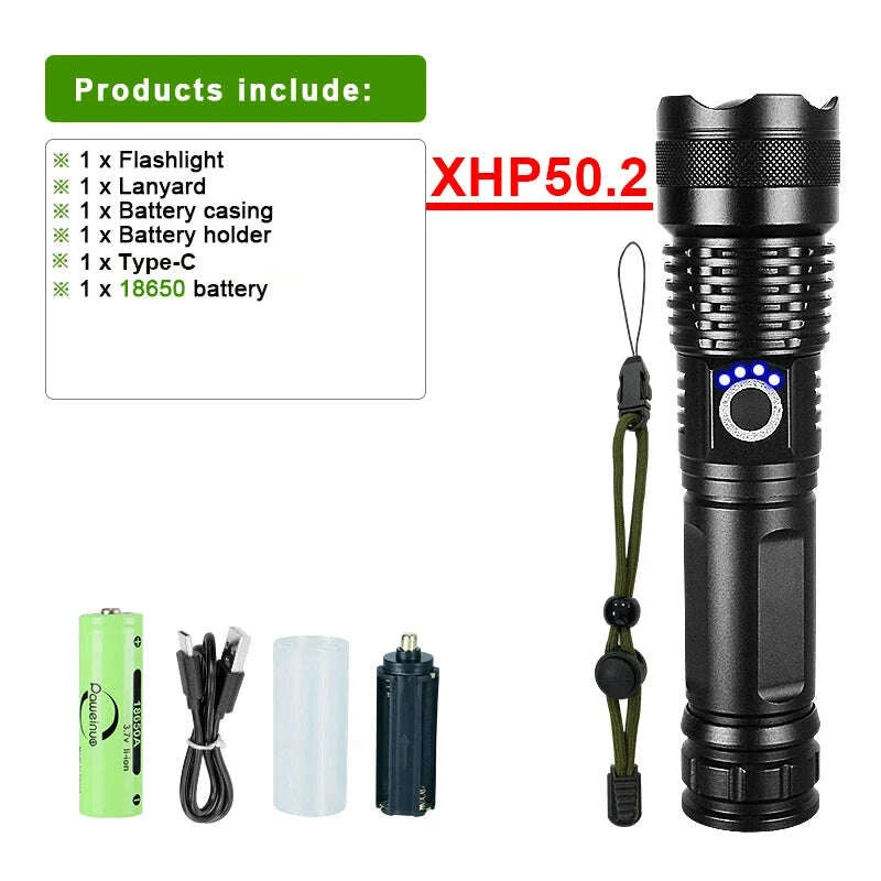 most-powerful-led-flashlight-usb-rechargeable-torch-light-high-power-flashlight-tactical-lantern-long-shot-hand-lamp-for-campingkimludkimlud-35562326