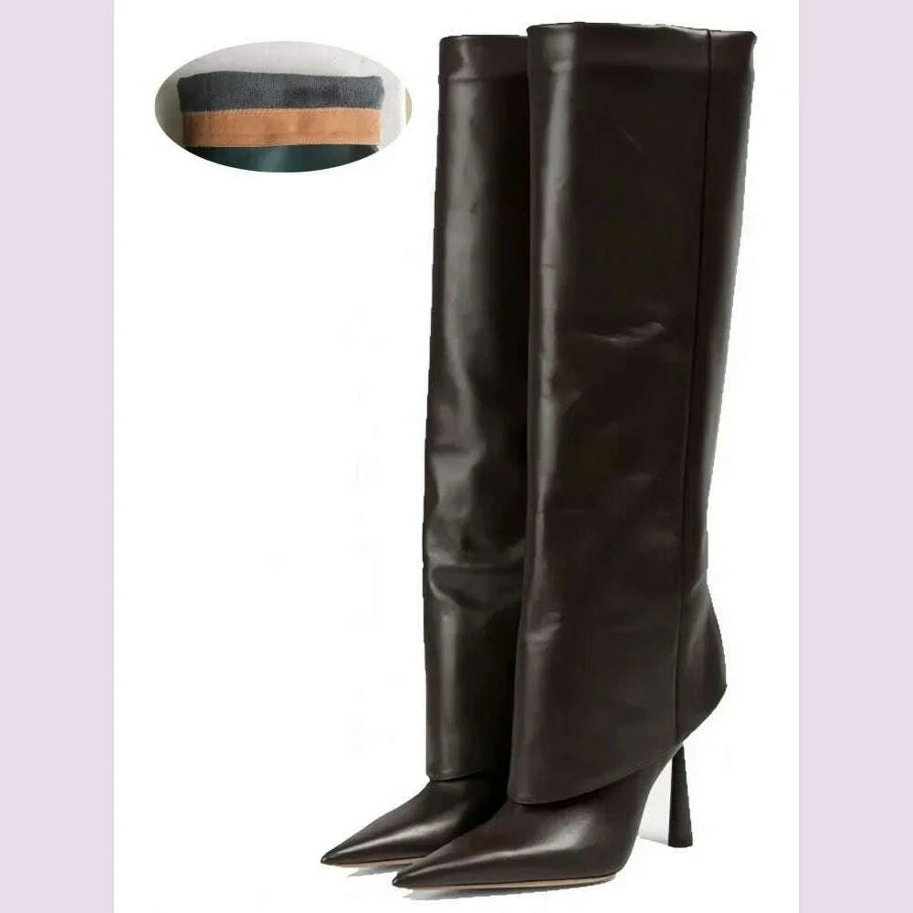 womens-fashion-retro-stone-pattern-pointed-sleeve-skirt-boots-european-and-american-high-end-loose-pants-banquet-bootskimlud-womens-fashion-34624983