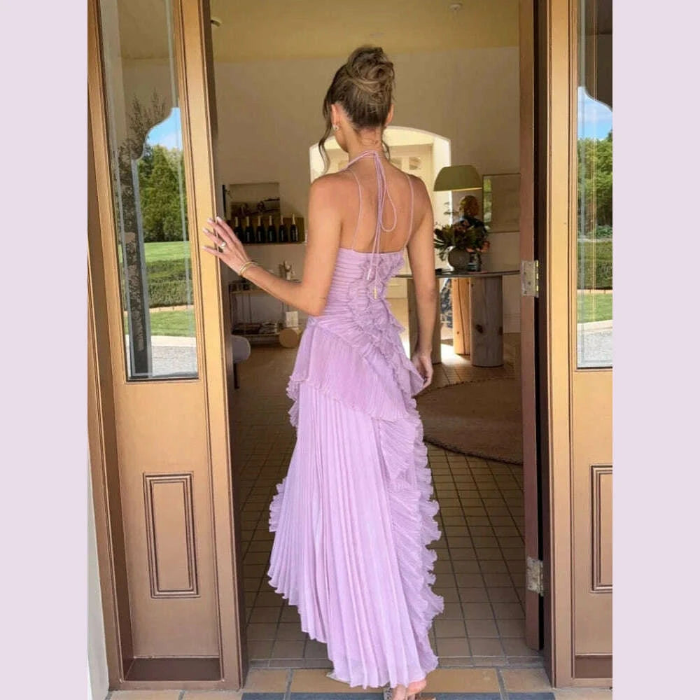 sexy-halter-neck-pleated-ruffled-long-dress-women-pink-sleeveless-backless-lace-up-folds-slim-dresses-evening-party-gownskimlud-womens-fashion-34600143