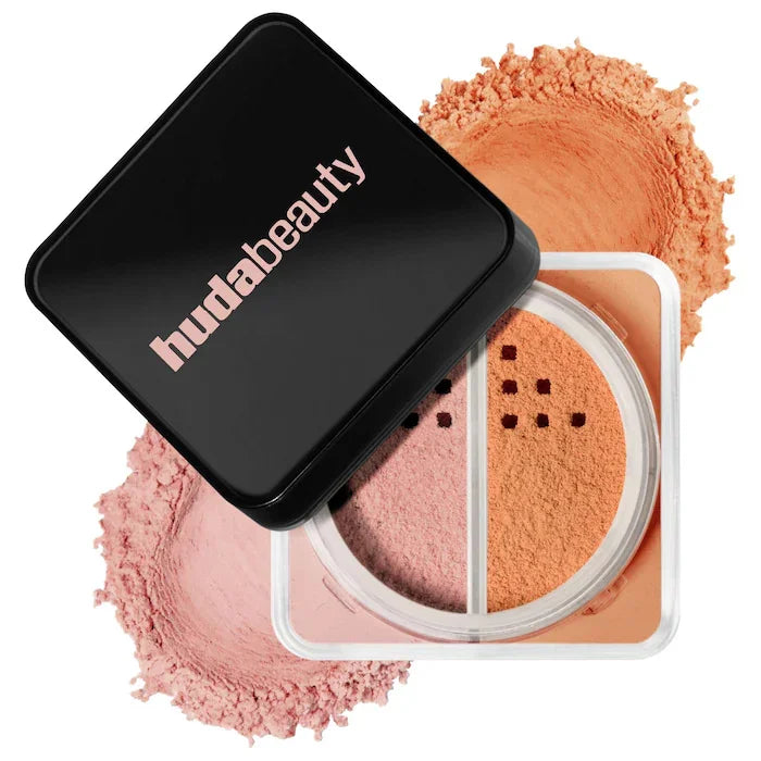 Brightening Loose Powder Duo Correcting For A Rested Luminous Complexion — Pink | KIMLUD