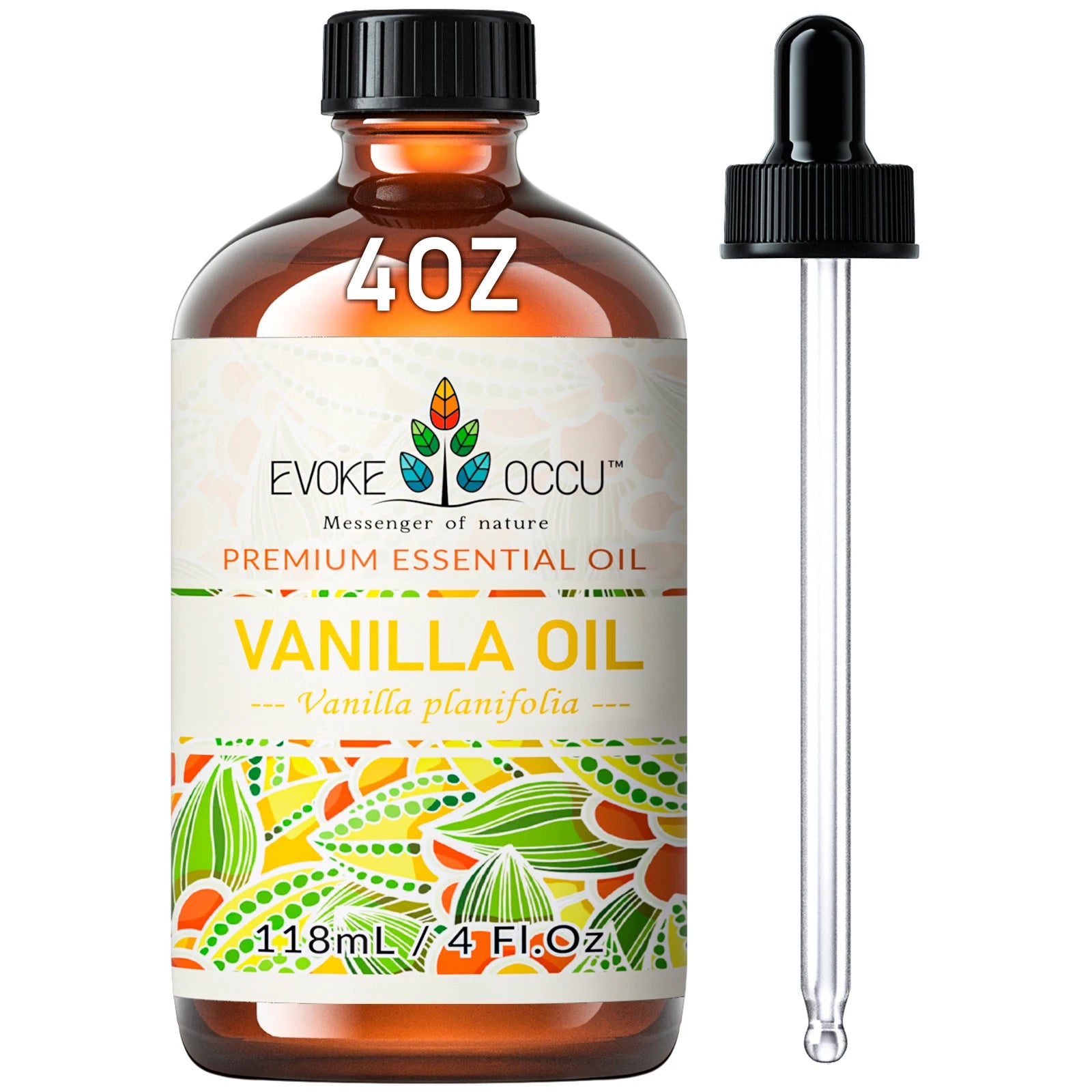 Vanilla Essential Oil For Massage And Spa Diffuser Ylang Rose Orange Notes — Amber | KIMLUD