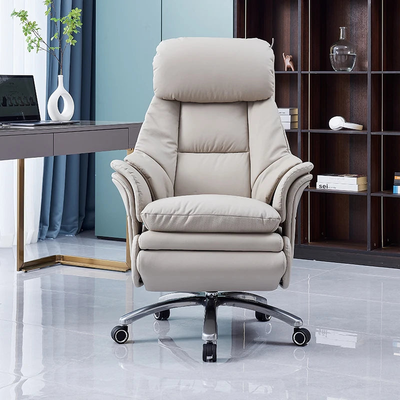 Executive Chair – Adjustable Height – Artificial Leather – Unknown Color | KIMLUD