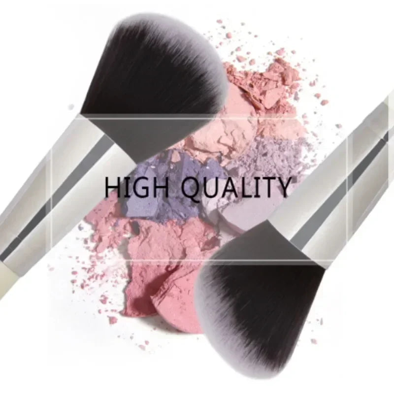 Synthetic Hair Makeup Brush Set 18-Piece — Black | KIMLUD