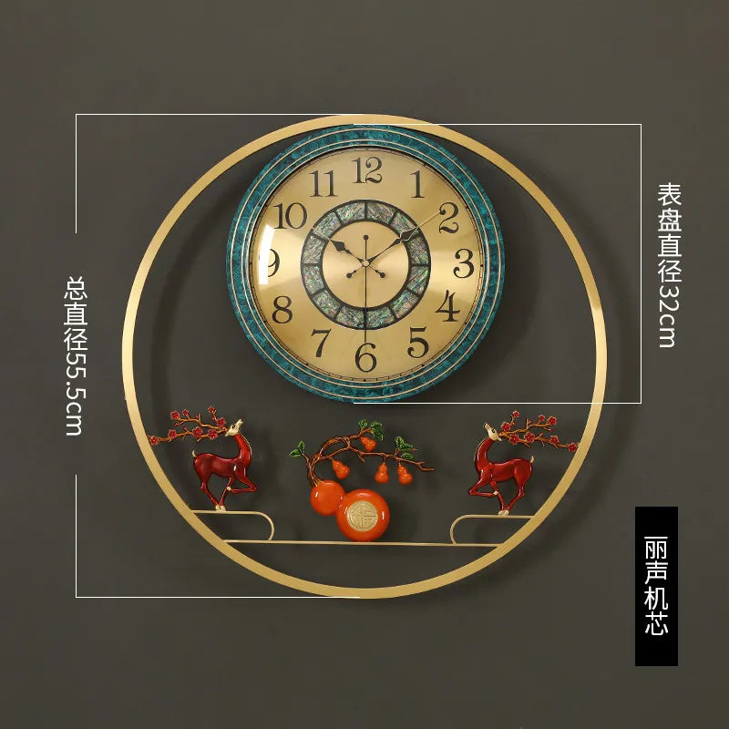 Big Size Living Room Wall Watch Design Aesthetic Luxury Digital Silent Clock Wall Creative Fashion Reloj De Pared Home Decor