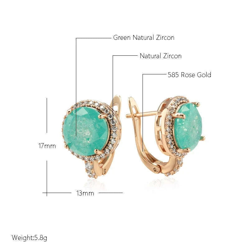 kinel-new-emerald-round-cut-zircon-drop-earrings-for-women-luxury-585-rose-gold-color-wedding-accessories-fine-daily-jewelrykimlud-womens-fashion-34623434