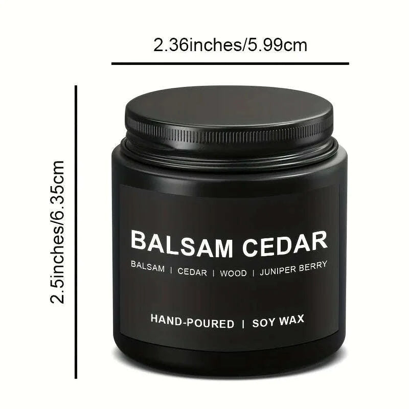 KIMLUD, For Men's aromatherapy candles, men's candle set, home aromatherapy candles, men's gifts, 1 or 4-piece set of men's candles, Bal, KIMLUD Womens Clothes