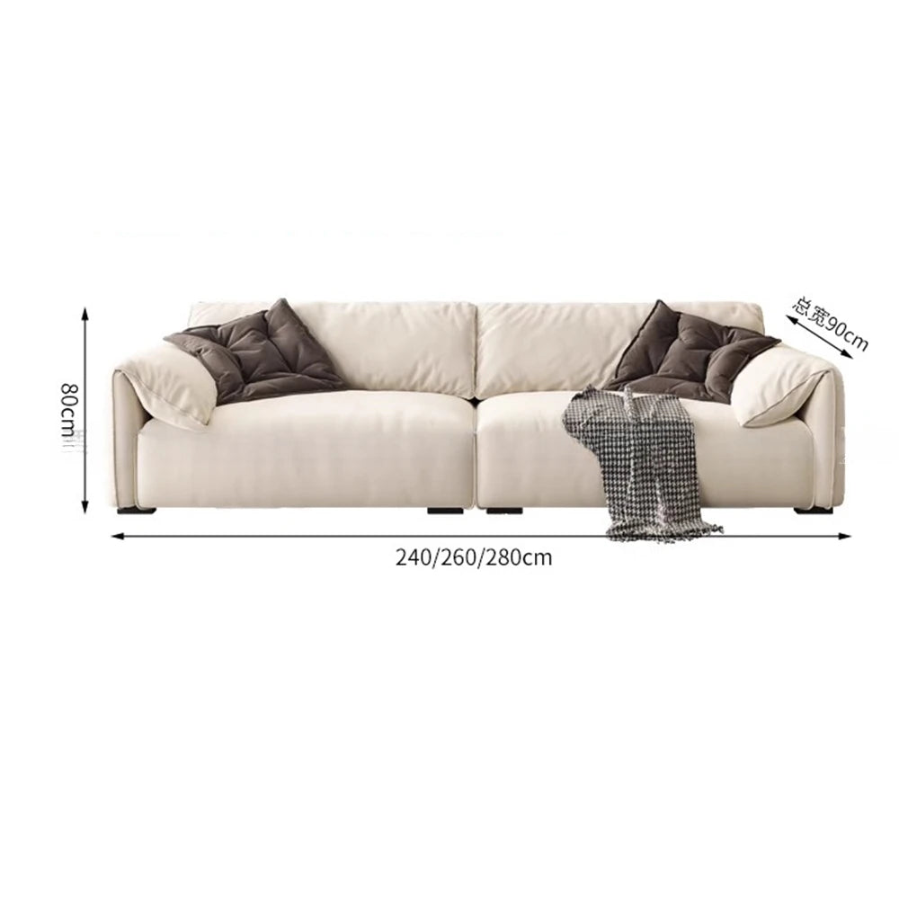 Longer Designer Armrest Sofa Pillows Luxury European Living Room Lounge Sofa Lazy Modular Nordic Woonkamer Banken Home Furniture