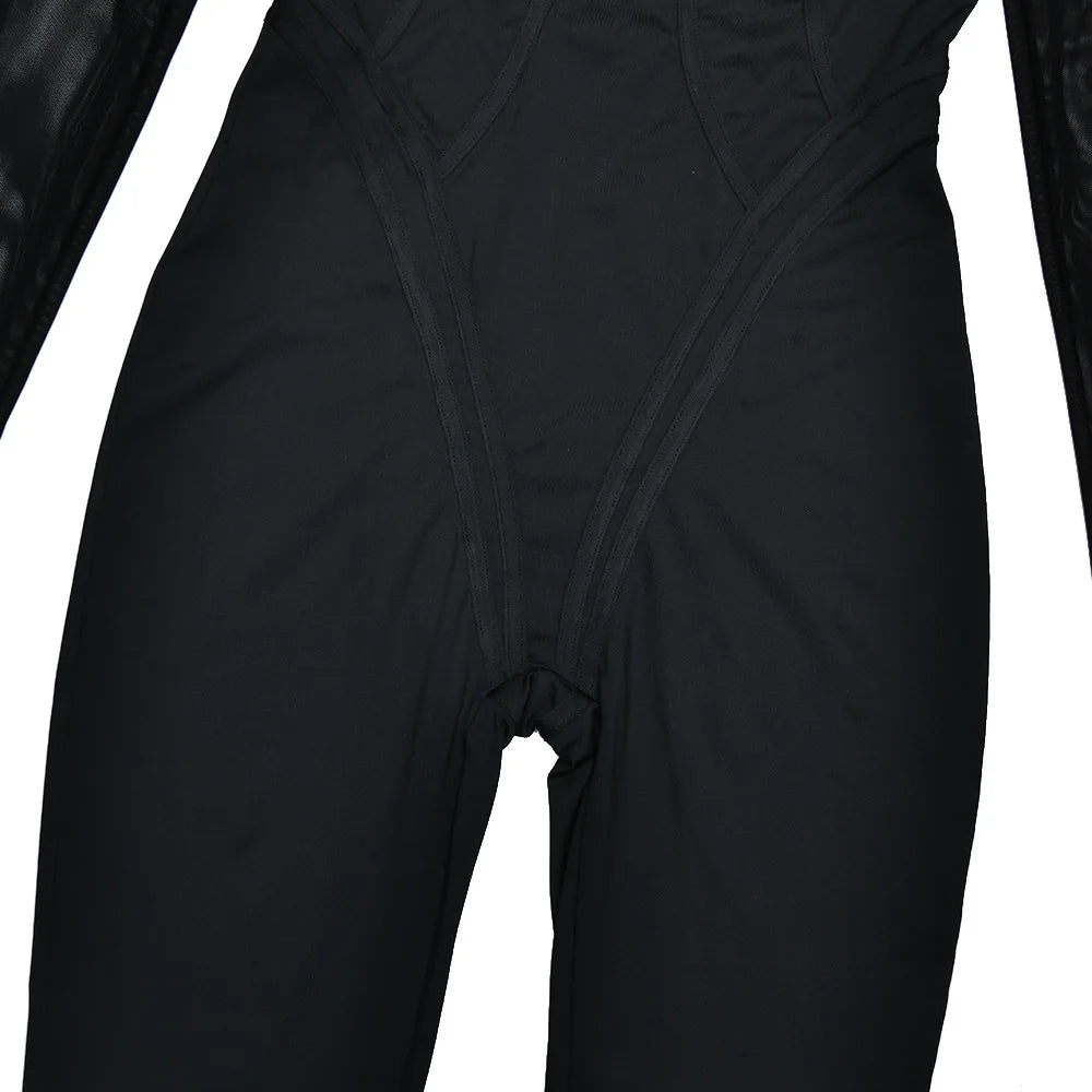 Jumpsuit – Backless Slim Fit – Polyester Elastane | KIMLUD