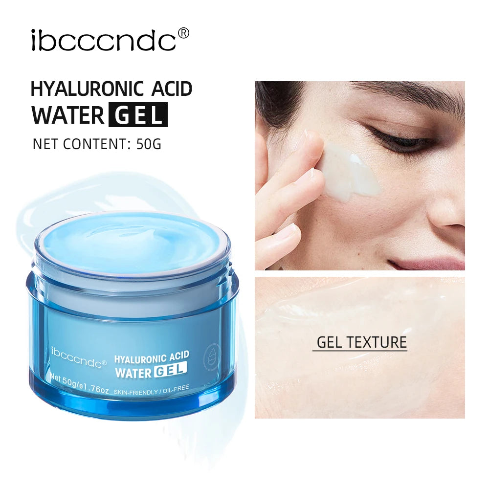 Hydro Boost Face Moisturizer with Hyaluronic Acid for Dry Skin, Oil-Free and Non-Comedogenic Water Gel Face Lotion