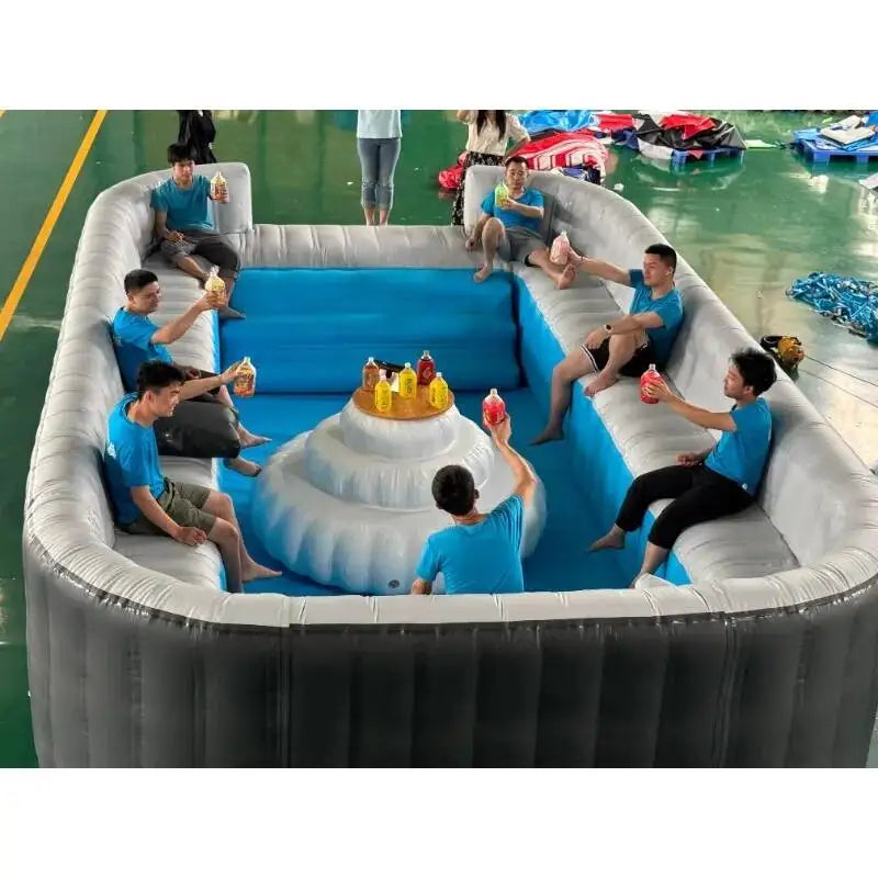Commercial Customized Inflatable Sofa Pools Swimming With Portable Lounge for Party