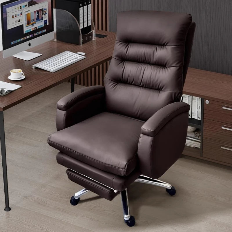 Gaming Executive Office Chair Modern Study Vintage Armchair Office Chair Comfy Wheels Silla Para Escritorio Bedroom Furniture