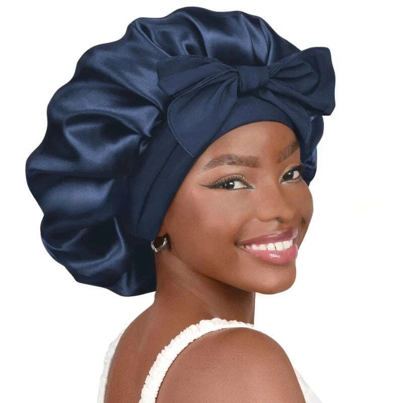 1pc-satin-sleep-bonnet-polyester-unscented-hair-care-cap-with-adjustable-tie-bandcomfortable-sleeping-bonne-for-hair-protectionkimludkimlud-35577343