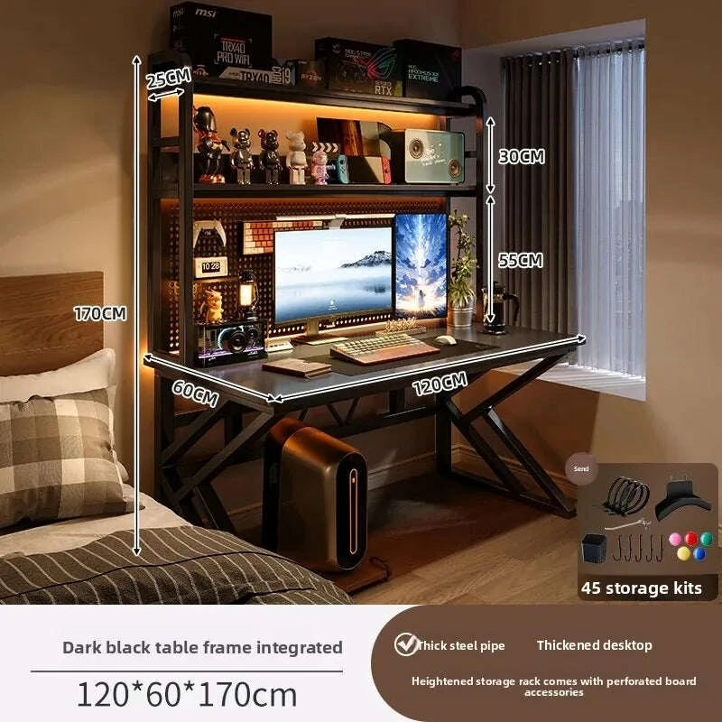 ergonomic-gaming-desk-with-built-in-bookshelf-cable-management-system-compact-computer-desk-for-small-spaces-bedroom-homekimludkimlud-35572303