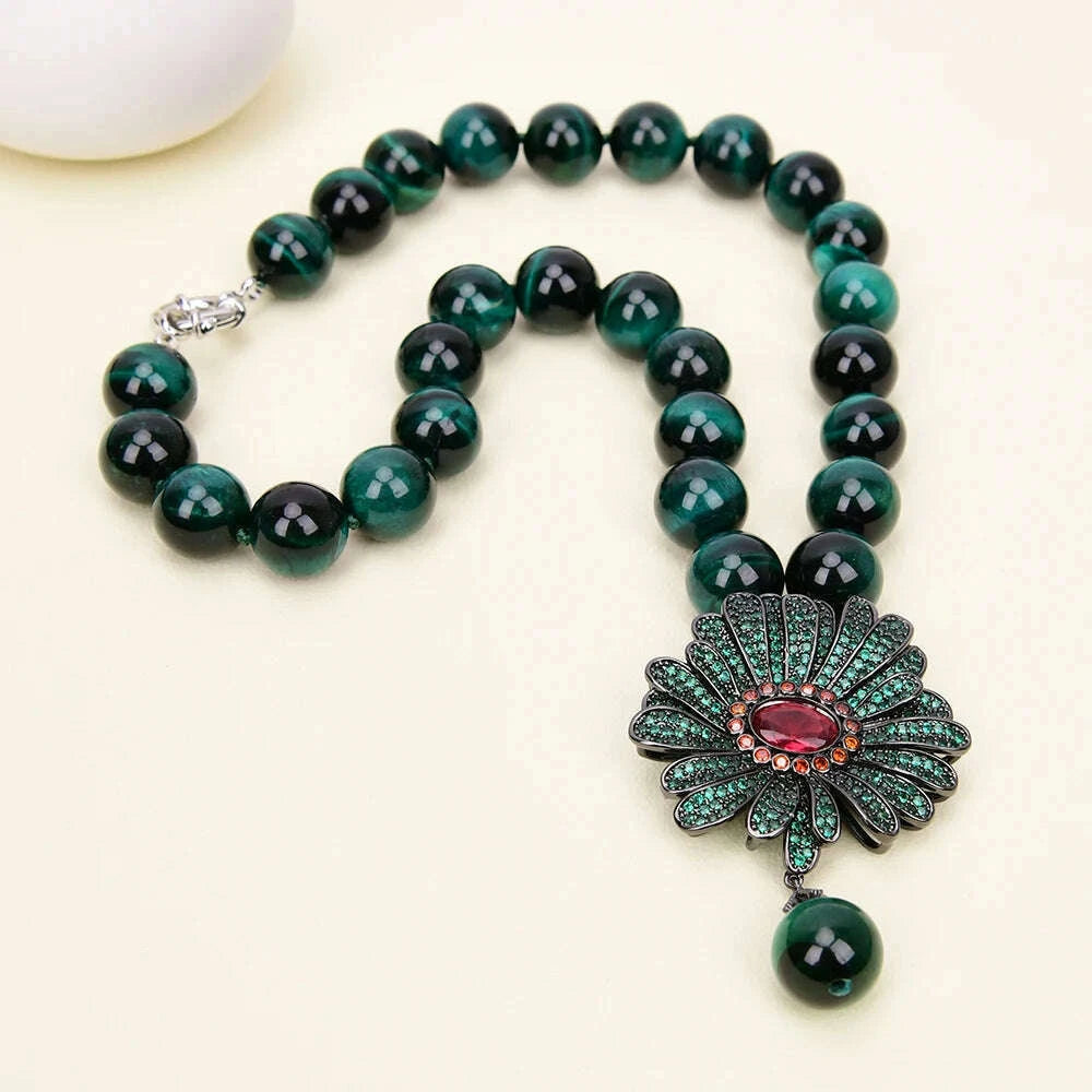 g-g-18-natural-round-green-tiger-eye-necklace-cz-pave-flower-crystal-pendant-lady-party-gifts-kimlud-kimlud-33912896