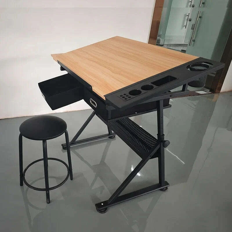 a-adjustable-height-wooden-drawing-table-for-artwork-study-office-and-dining-ideal-for-small-décor-and-miniature-modelskimlud-womens-fashion-34603862