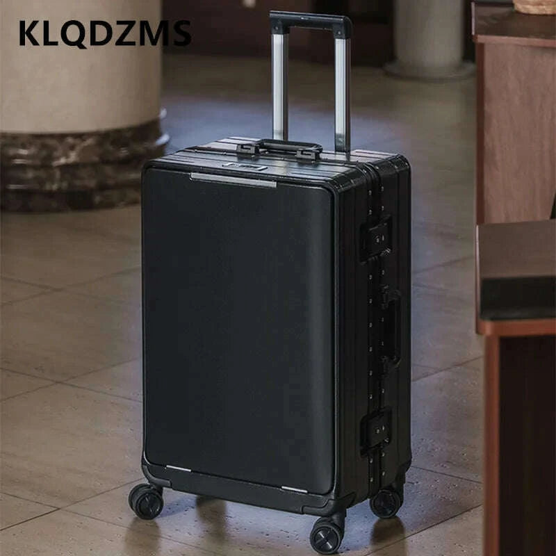 klqdzms-cabin-suitcase-travel-bag-202426-inch-boarding-box-aluminum-frame-trolley-case-front-opening-studen-laptop-luggagekimlud-womens-fashion-34612942