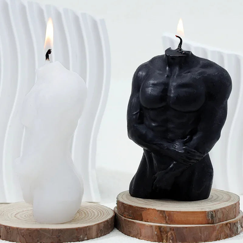 KIMLUD, Male Styling Aromatherapy Candle Body Ornament Birthday Candles Aromatherapy Candle Gift m, KIMLUD Womens Clothes