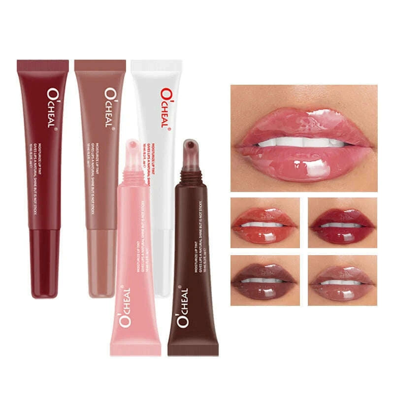 ocheal-5-colors-moisturizing-lip-mask-glaze-colored-lipstick-glass-colored-lip-gel-lip-balm-lipstick-lip-color-mouth-beautykimlud-womens-fashion-34598647
