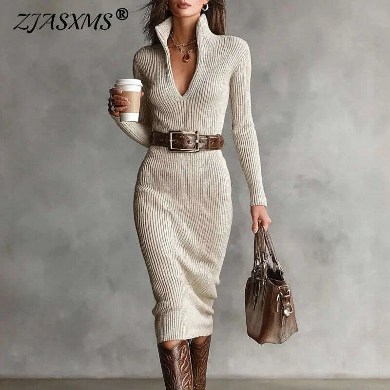 fall-casual-solid-ribbed-knitted-dresses-woman-sexy-deep-v-neck-hollow-slim-pullover-dress-winter-long-sleeve-warm-sweater-dresskimlud-womens-clothes-35076725