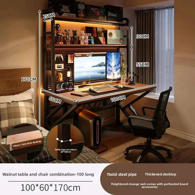 ergonomic-gaming-desk-with-built-in-bookshelf-cable-management-system-compact-computer-desk-for-small-spaces-bedroom-homekimludkimlud-35572311