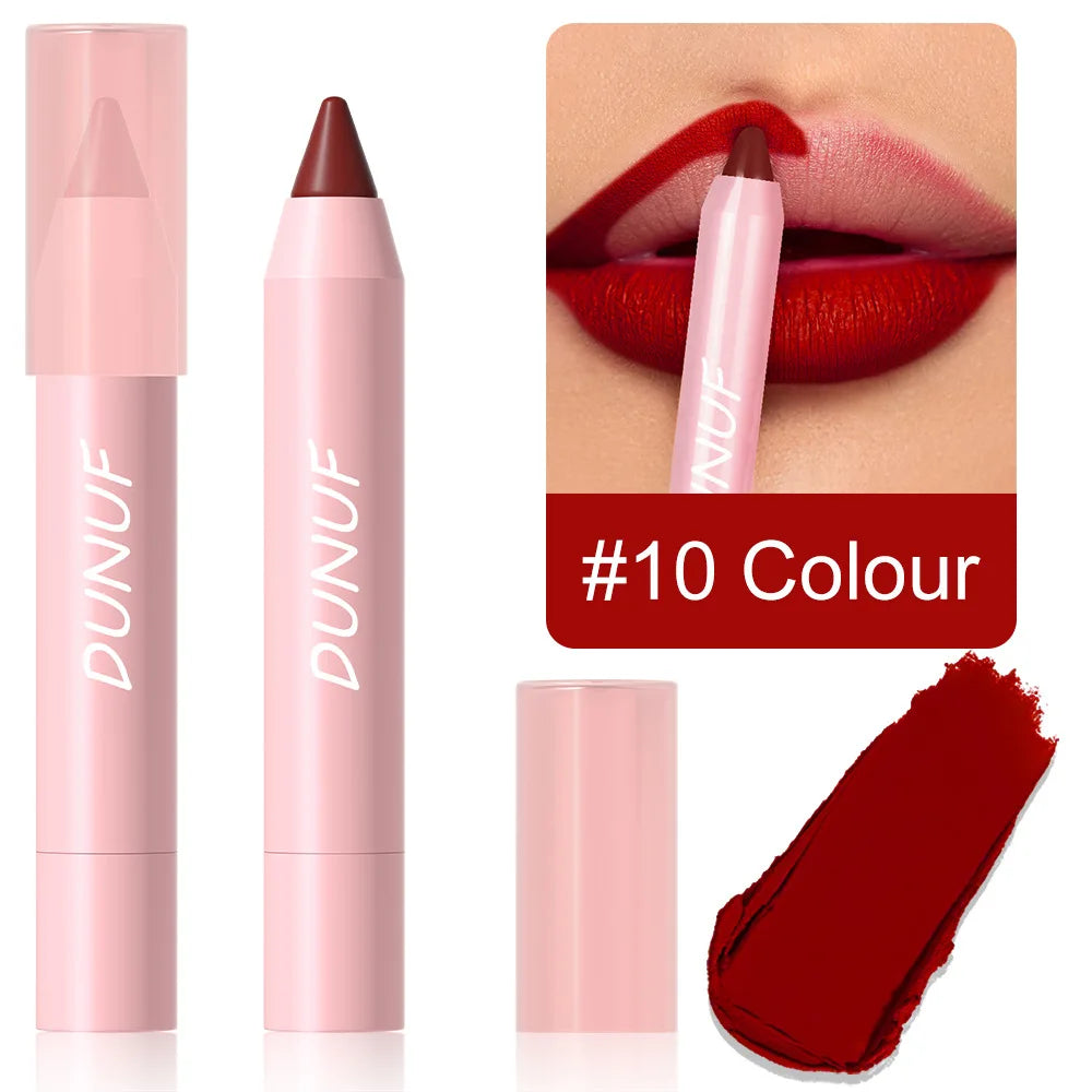 Lipstick Pencil – Waterproof Matte – Pencil – Sexy Red | KIMLUD