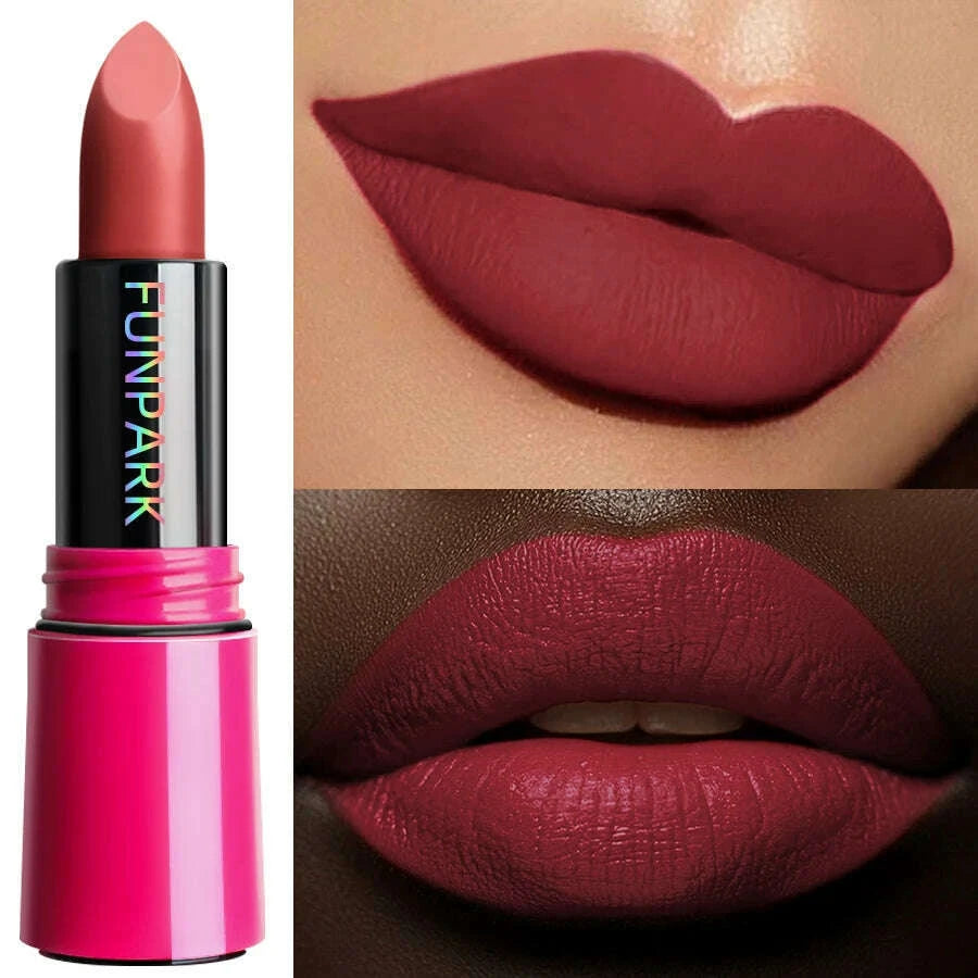 25-color-matte-lipstick-waterproof-long-lasting-velvet-finish-lip-tint-smooth-matte-lip-color-smudge-proof-lip-liner-lip-makeupkimlud-womens-fashion-34605007