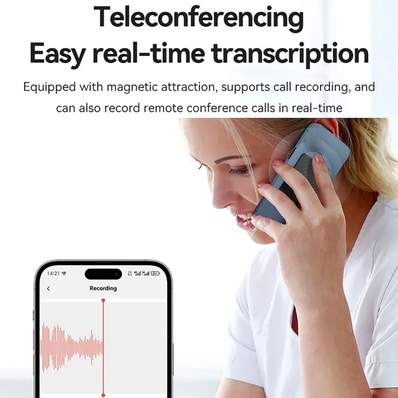 KIMLUD, 8-256GB AI Voice Recorder with Display Screen Real-Time Transcription & Translation Summarization Device for Lectures Meetings, KIMLUD Womens Clothes