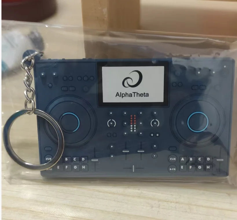 Plastic Mini Keychain Pioneer DJ Controller — Black | KIMLUD