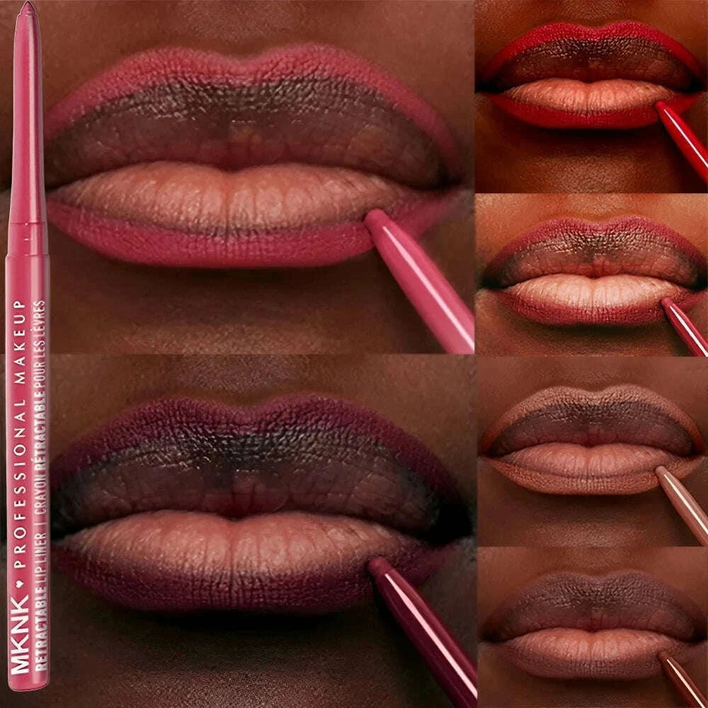 6-color-matte-lipliner-pencil-brown-contour-tint-lipstick-waterproof-long-lasting-non-stick-cup-moisturising-lip-makeup-cosmetickimlud-womens-fashion-34604529